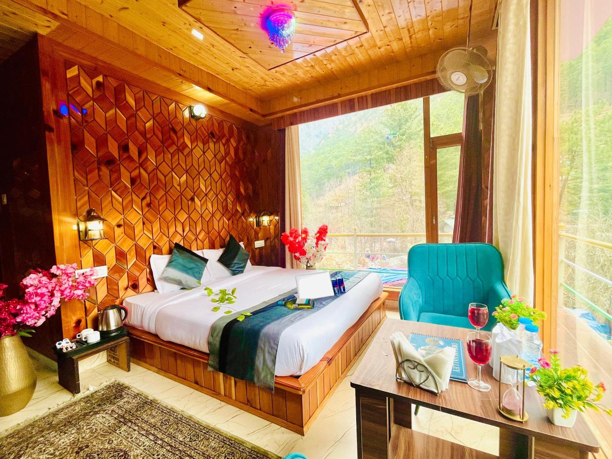 Hotel Dream Valley Kasol #Near Mall Road #River View #Parking #Gaming Zone #Open Terrace #Restaurant ภายนอก รูปภาพ